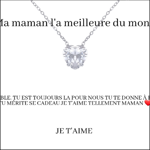 Coffret Collier "À la Meilleure des Mamans"