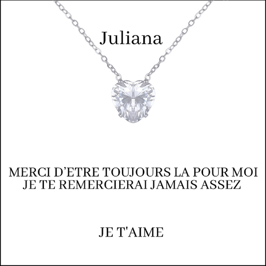 Coffret Collier « À la Femme de Ma Vie »