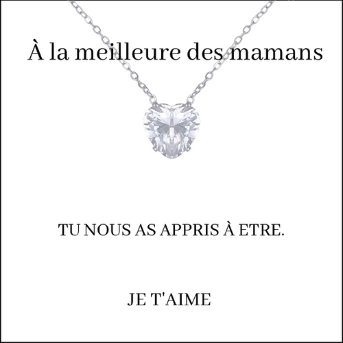 Coffret Collier "À la Meilleure des Mamans"
