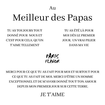 Coffret Bracelet “Au Meilleur des Papas"