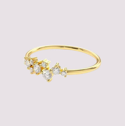 Bague Cluster