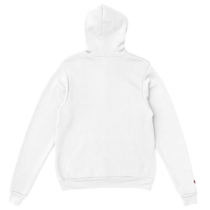 Sweat à capuche avec date romaine brodée